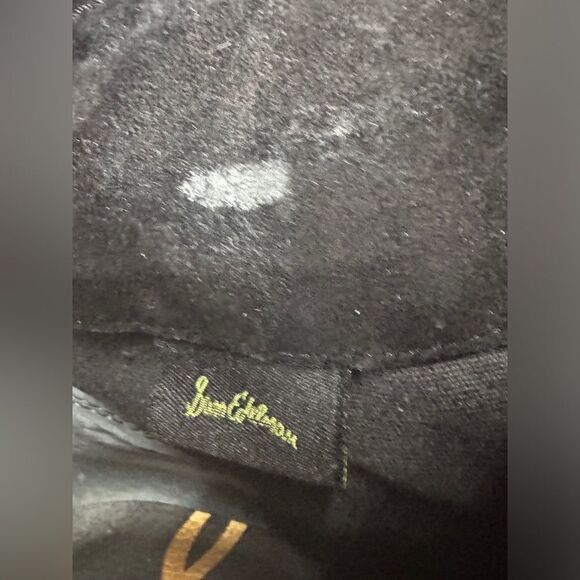 SALE Black Suede Sam Edelman ankle Booties with tassels SZ 10 - Picture 10 of 12